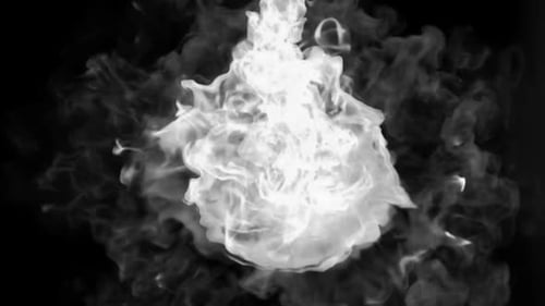 Dynamic Smoke Burst Reveal Transition