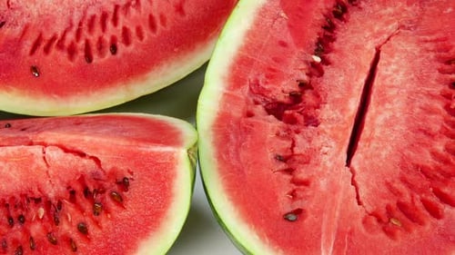 Bunte Wassermelone