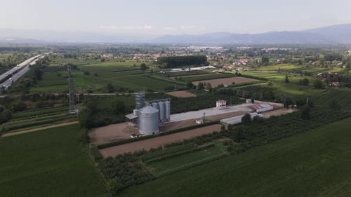 Silo agricole