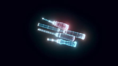 Chisels Hologram Rotating Hd