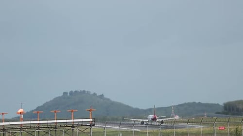 Flugzeugbeschleunigung zum Start