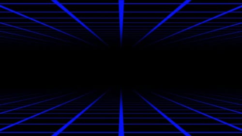 Blue Grid Futuristic Background HD