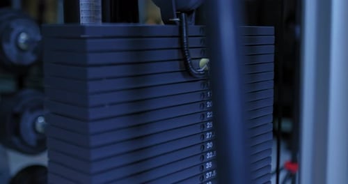 Weight Stack Increase at Gym