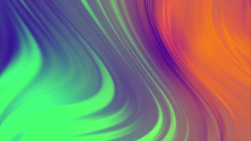 Vibrant Fluid Abstract Color Waves Background Animation