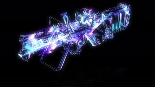 Arma digital Cyberpunk Skyfi HUD