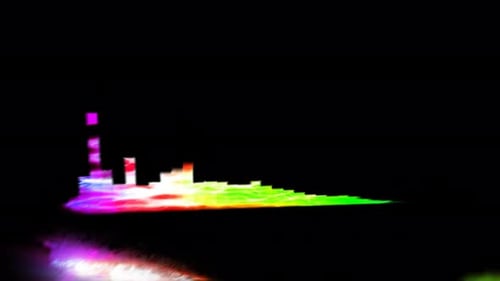 equalizer Signal Tunnel VJ Loop