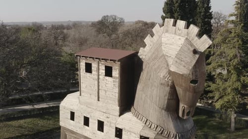 Trojanisches Pferd Aerial