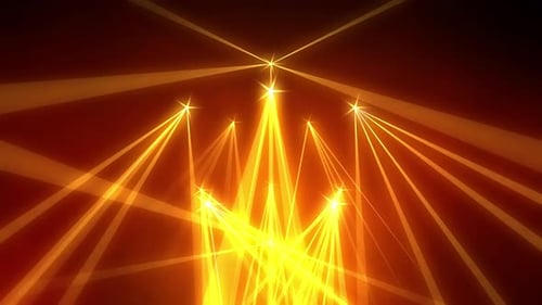 Abstract Glowing Geometric Light Rays Animated Background