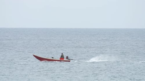 Longtail-Fischerboot