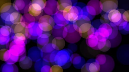 Blue Bokeh Background