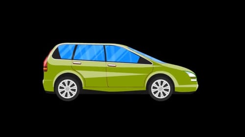 Vagon Auto Grün 4k