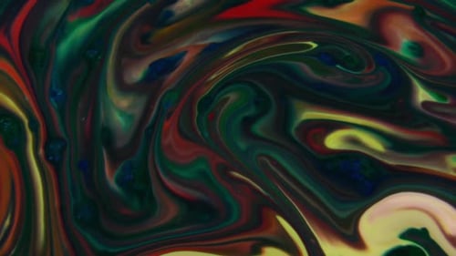 Colorful Abstract Pattern with Swirling Colors