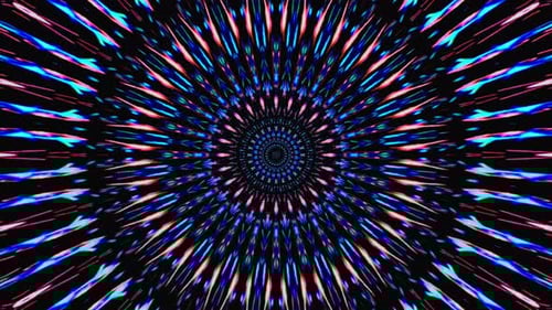 Abstrakter roter gelber blauer Hintergrund 3D-Flüssigkeitslinien in einer Mehrfarbe