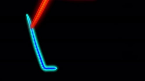 Fondo abstracto con garabatos ligeros Loop