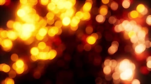 Abstract Background with Moving and Flicker Particles