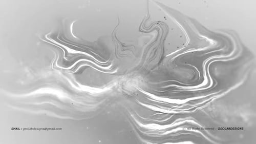 Elegant Abstract Fluid Ink Smoke Flowing Background Animation