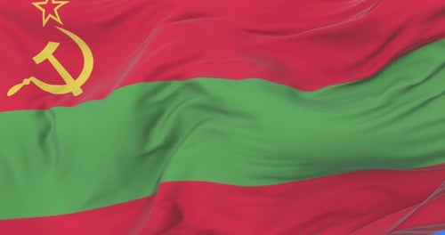 Drapeau de la Transnistrie