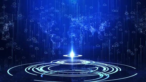 Cybersécurité du cloud numérique HUD. Analyse de la protection des réseaux de données