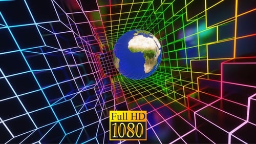 Planet In The Neon Tunnel HD