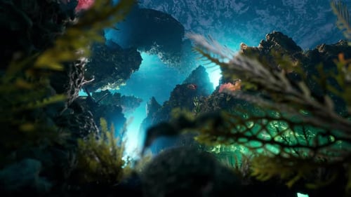 Aqua Coral Reef