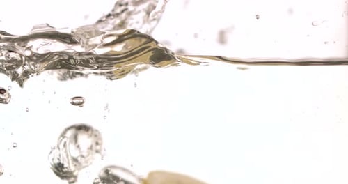 Closeup Process Of Making Drink