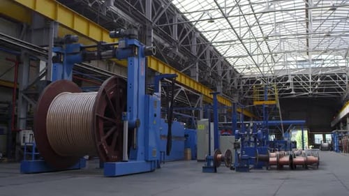 Producing of Cables at the Plant