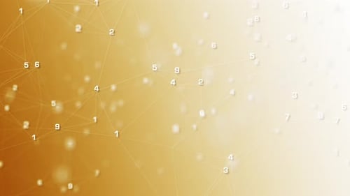 4K abstrakter Plexus-Netzwerk-Hintergrund (schleifenfähig)