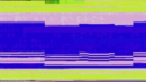 Glitch 19 - 4K Resolution