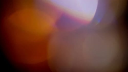 Light Leaks Abstract Blurred Footage Moving Blinking Circle Lens Glow Flare Bokeh Overlays