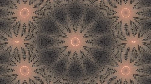 Caleidoscópico en patrón abstracto