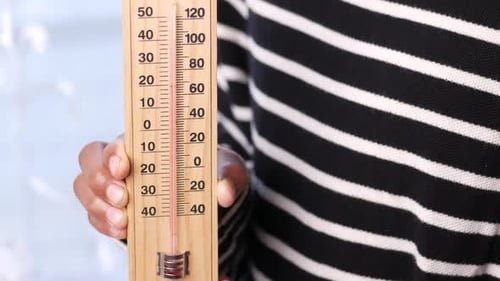 Herramientas de medición de temperatura en interiores
