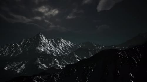Storm Cloud Over Dolomites