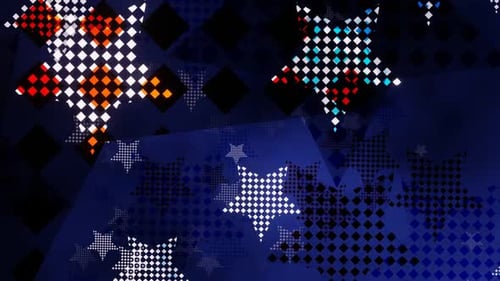 Fondo abstracto Vj Loop Wandering Stars 02