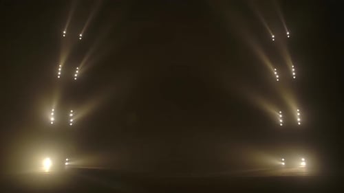 Abstract Lighting Effects for Broadcast Backdrop