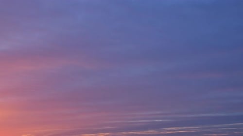 Himmel, Wolken, Zeitraffer