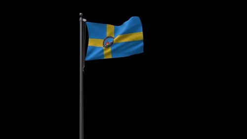 Flag Of The City Of Wilmington With Alpha 2K