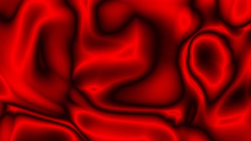 Abstract Red Fluid Organic Motion Background Loop