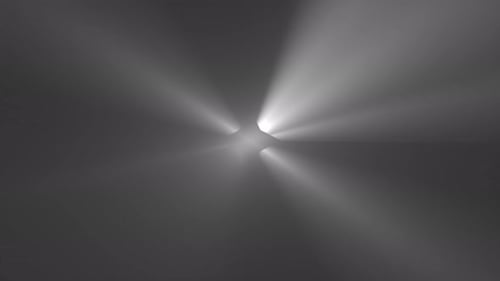 Abstract Light Rays Reveal Animation