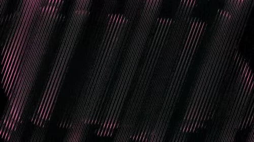 Glowing Pink Lines Glitch Digital Animated Background