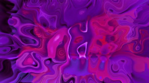 Vibrant Abstract Fluid Motion Background Loop