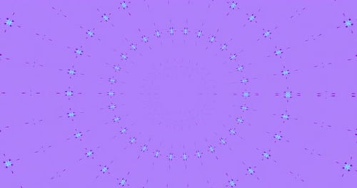 Colorful Morphing Abstract Geometric Kaleidoscope Pattern Background