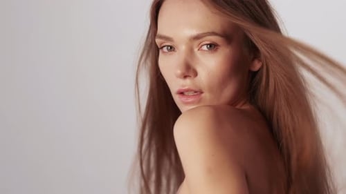 Hair Skin Health Natural Cosmetics Female Face