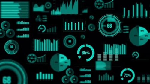 Visionary business dashboard for financial data analysis