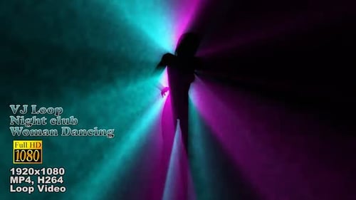 Silhouette Tanzlaser