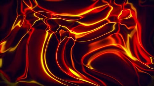 Neonrote Linie, abstrakter Hintergrund, Seamless Loop V4