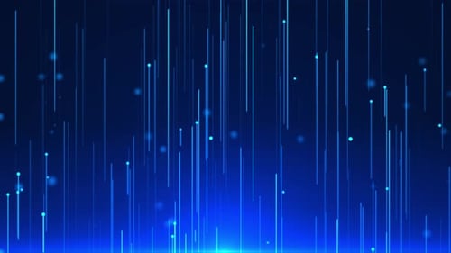 Partikel hellblauer Bildschirmbereich. Für Tech-Präsentationen, Cyberspace, ein virtuelles Netzwerk,