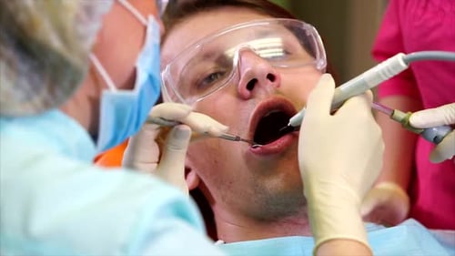 Removing Dental Calculus at the Dentists