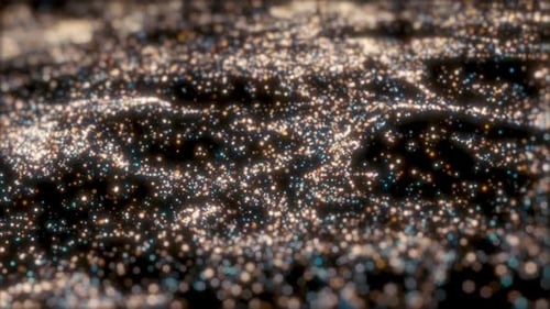 Festive Particles Field