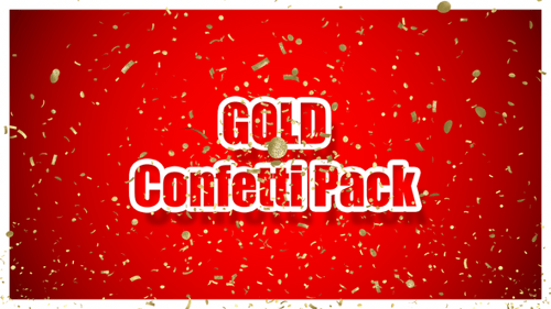 Gold Confetti Pack
