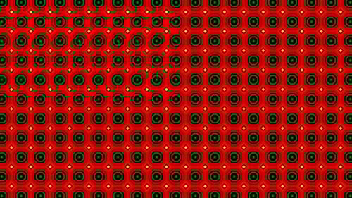 4K Red Square Pattern